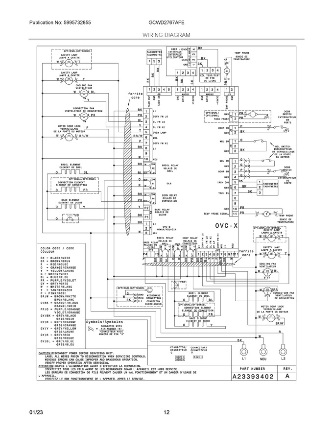 Diagram for GCWD2767AFE