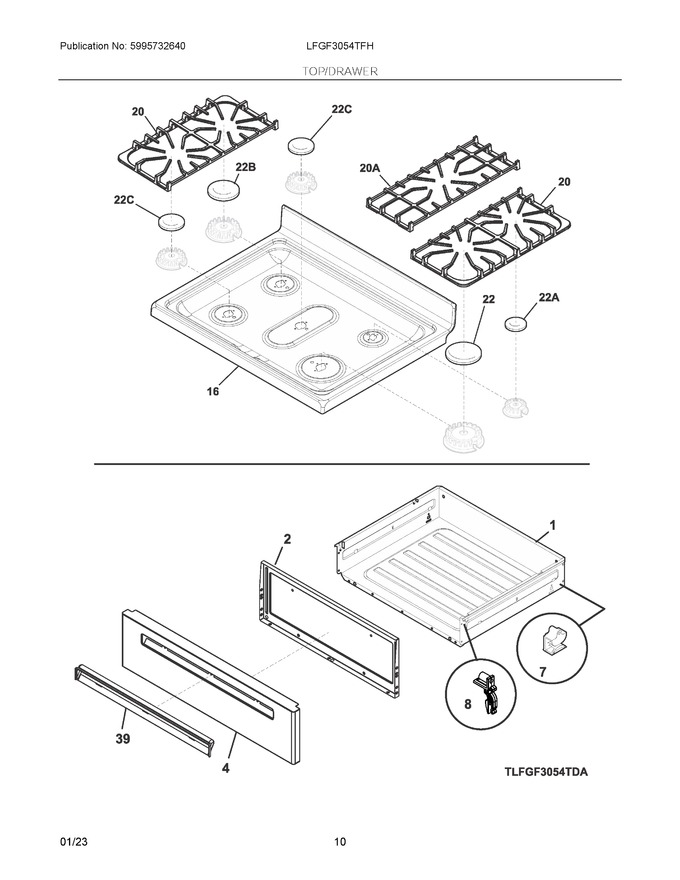 Diagram for LFGF3054TFH