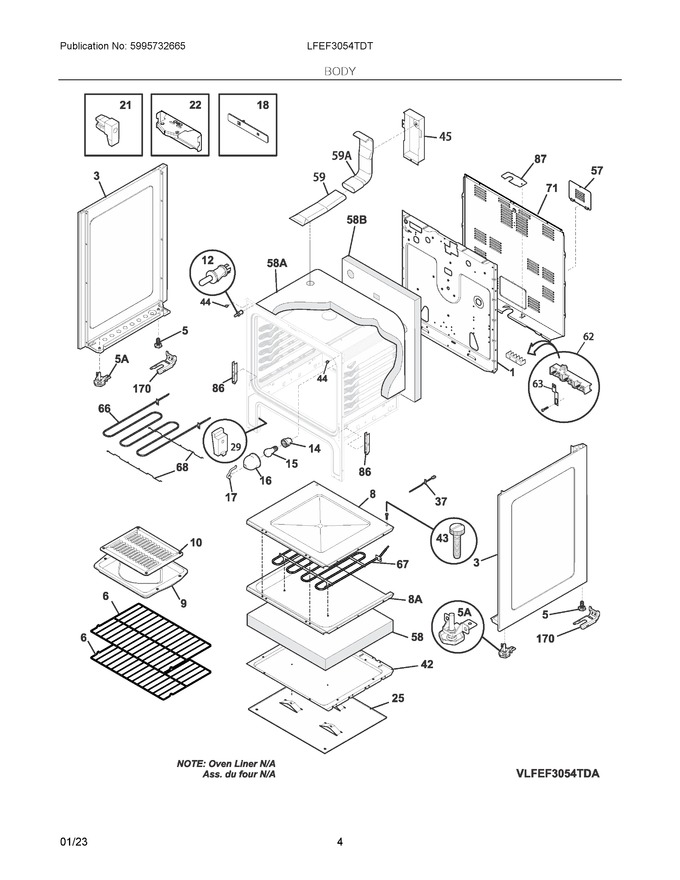 Diagram for LFEF3054TDT