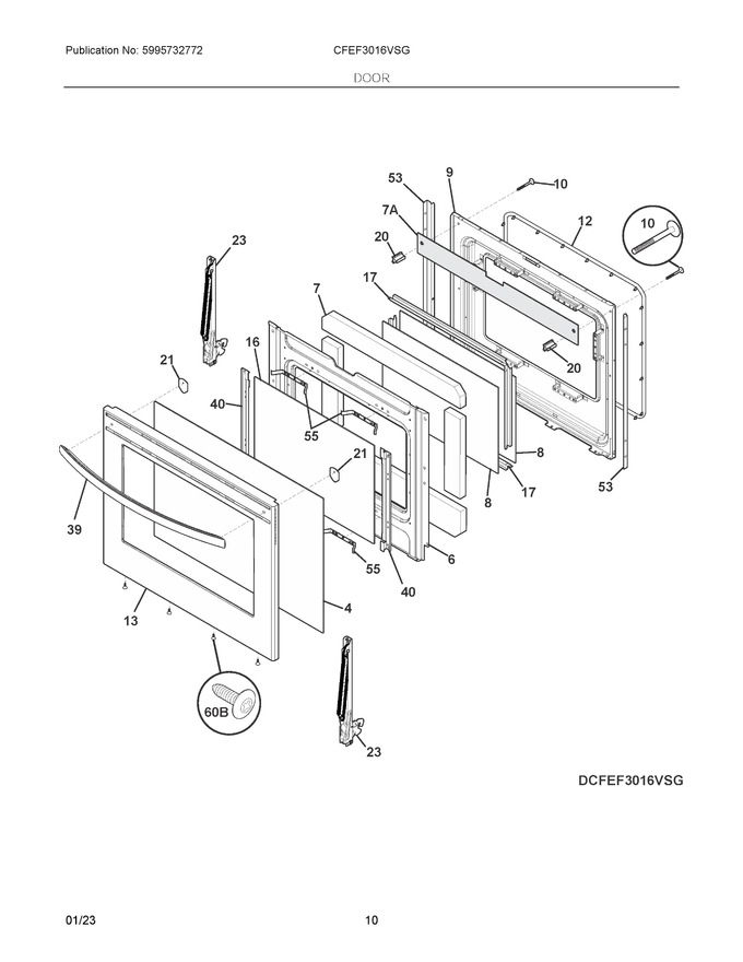 Diagram for CFEF3016VSG