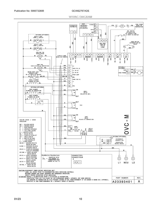 Diagram for GCWS2767ADE