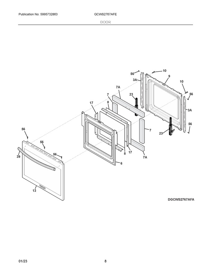 Diagram for GCWS2767AFE