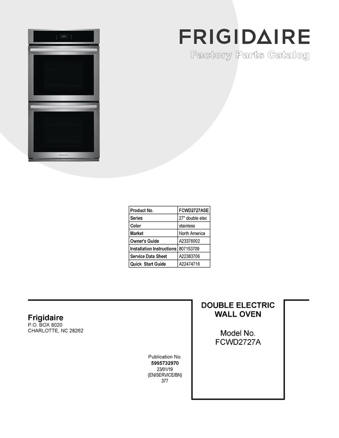 Diagram for FCWD2727ASE