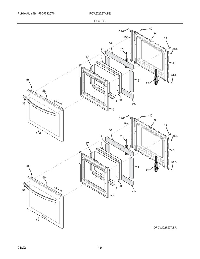 Diagram for FCWD2727ASE