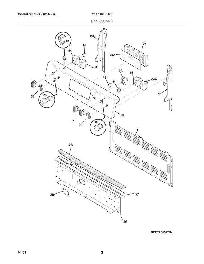 Diagram for FFEF3054TDT