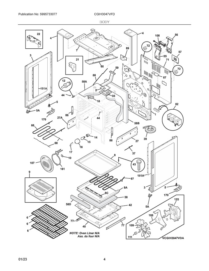 Diagram for CGIH3047VFD