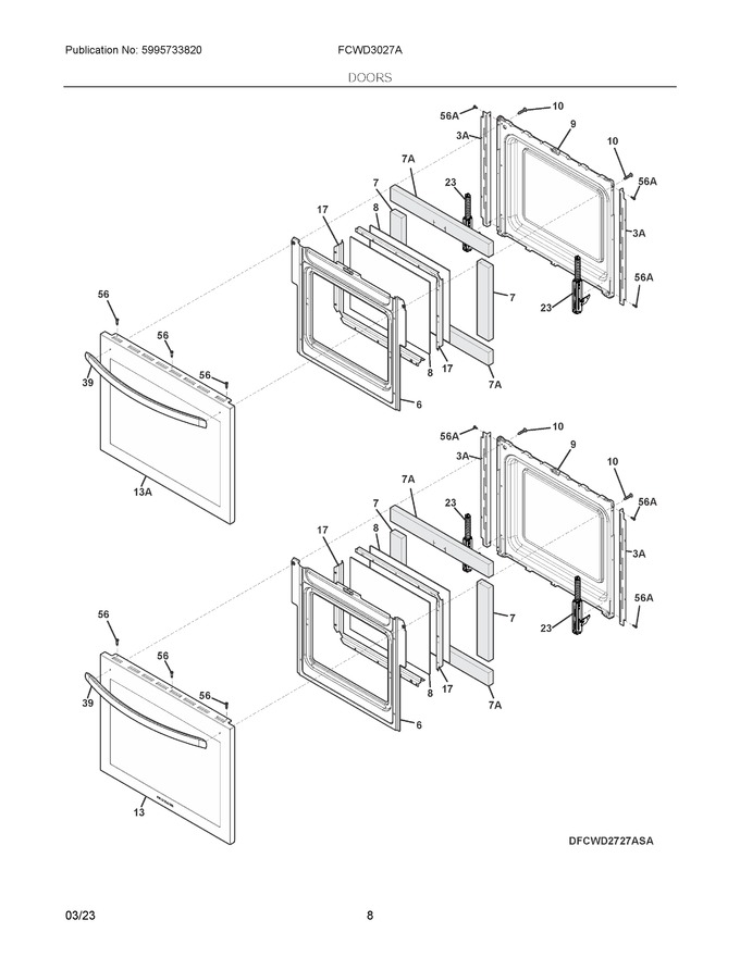 Diagram for FCWD3027ABC