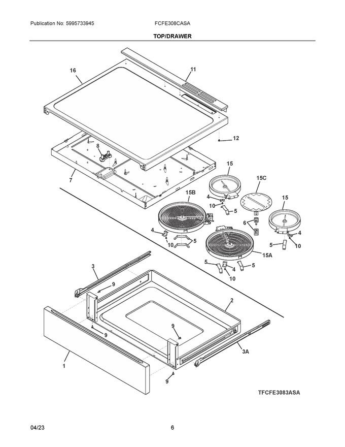 Diagram for FCFE308CASA