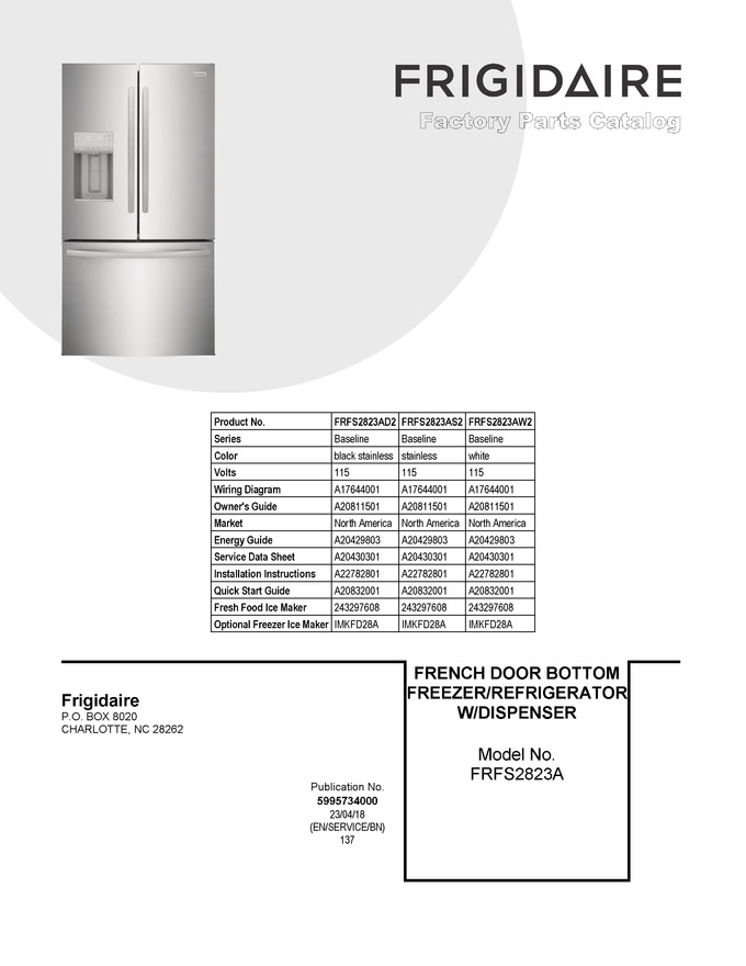 Diagram for FRFS2823AD2