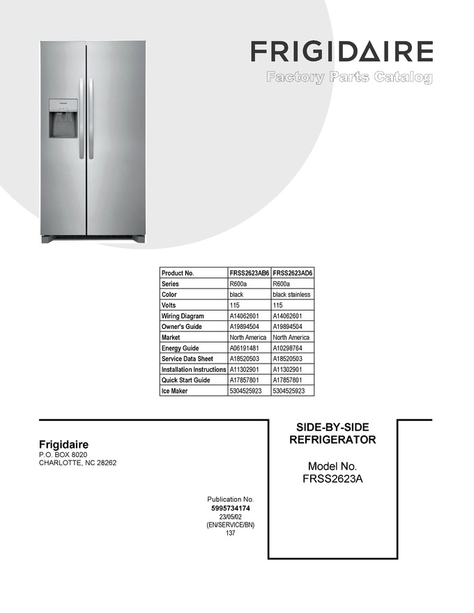 Diagram for FRSS2623AD6