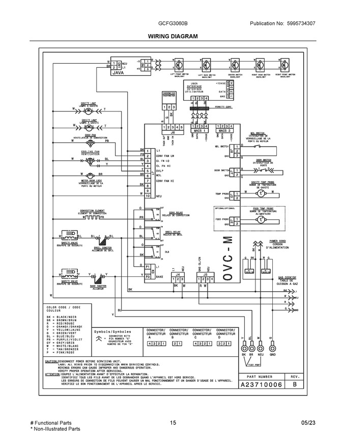 Diagram for GCFG3060BDA