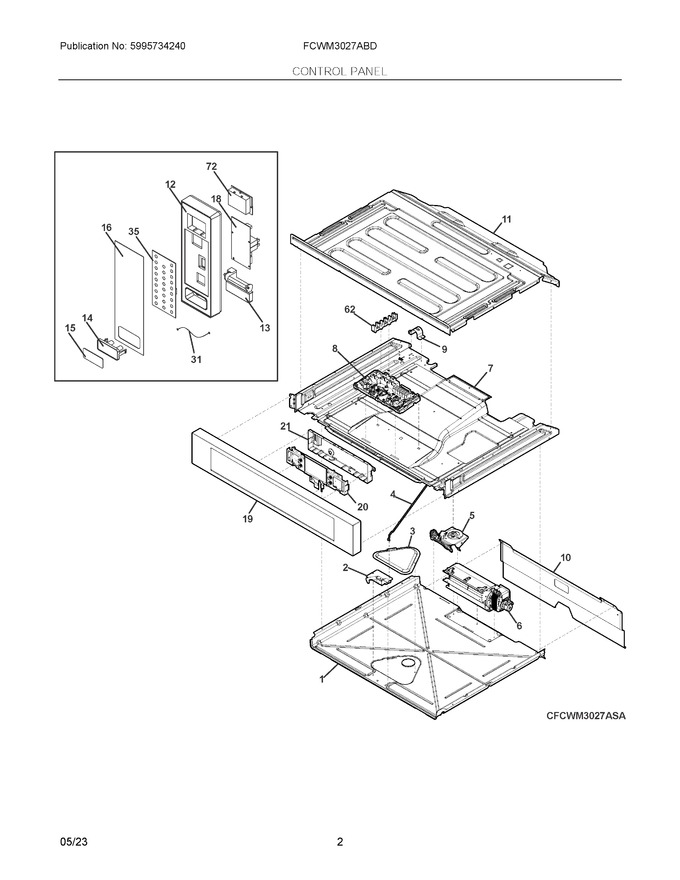 Diagram for FCWM3027ABD