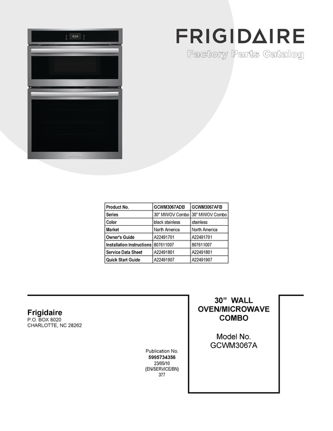 Diagram for GCWM3067ADB