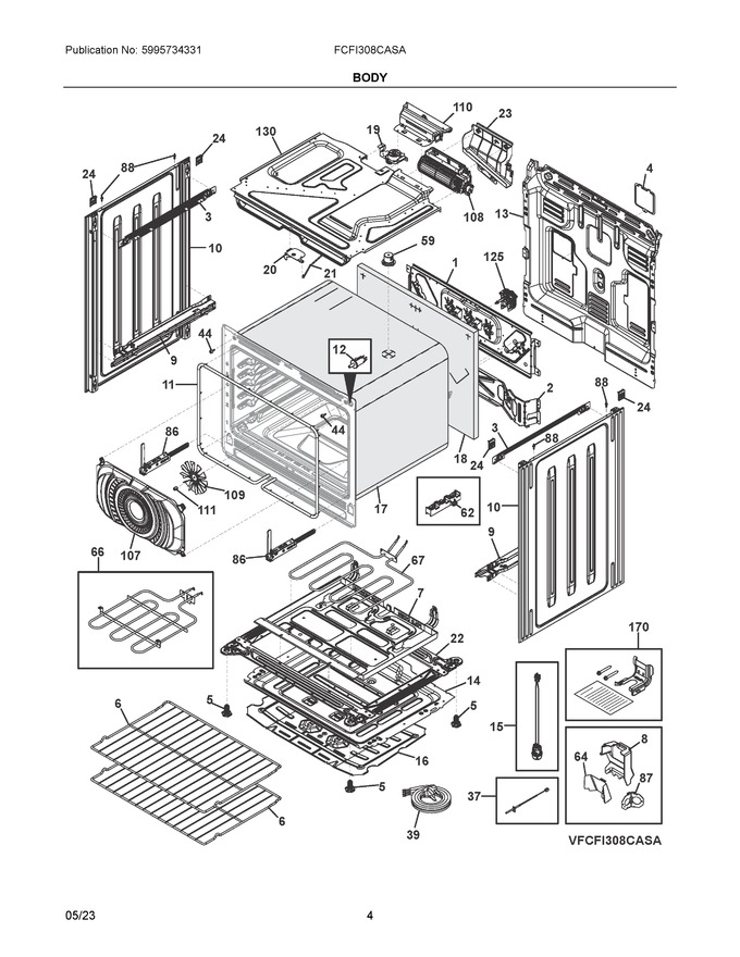 Diagram for FCFI308CASA