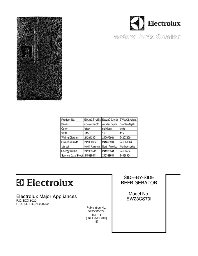 Diagram for EW23CS70IW5