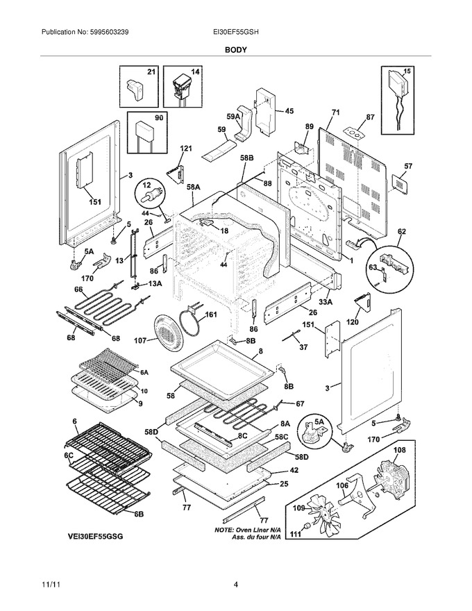 Diagram for EI30EF55GSH