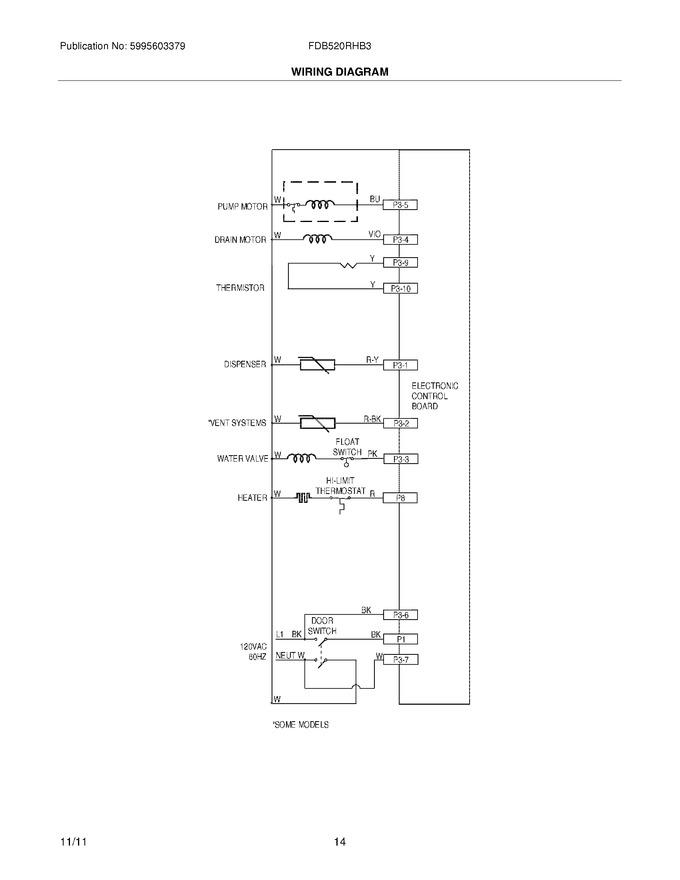 Diagram for FDB520RHB3