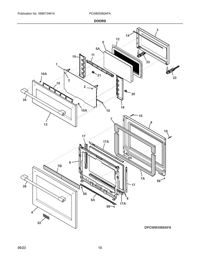 Diagram for PCWM3080AFA