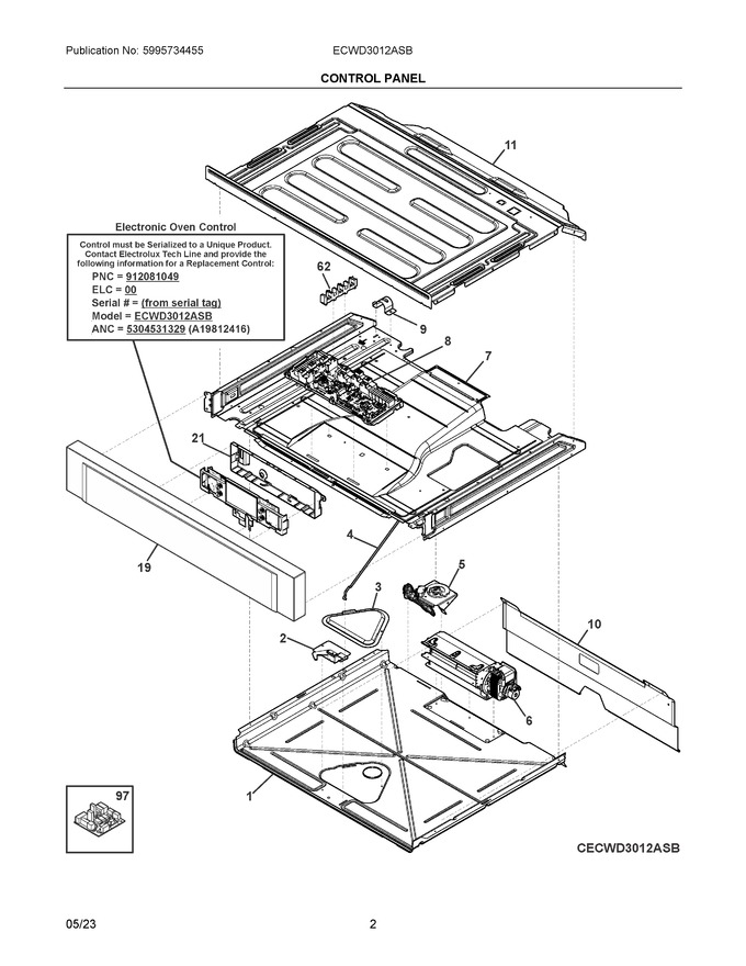 Diagram for ECWD3012ASB