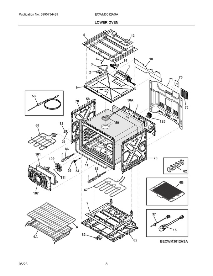 Diagram for ECWM3012ASA