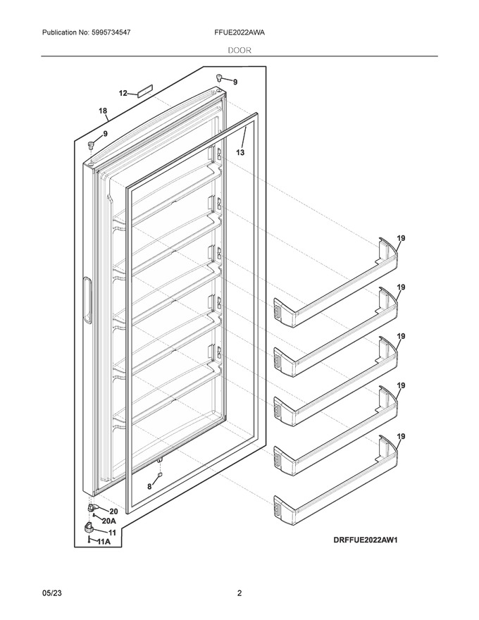 Diagram for FFUE2022AWA