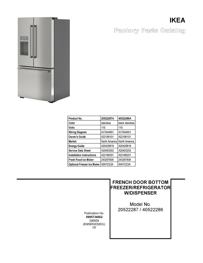 Diagram for 40522286A