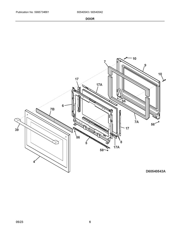 Diagram for 60540543A