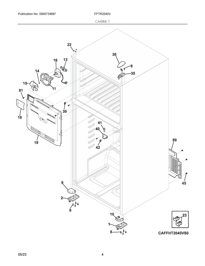 Diagram for FFTR2045VB4