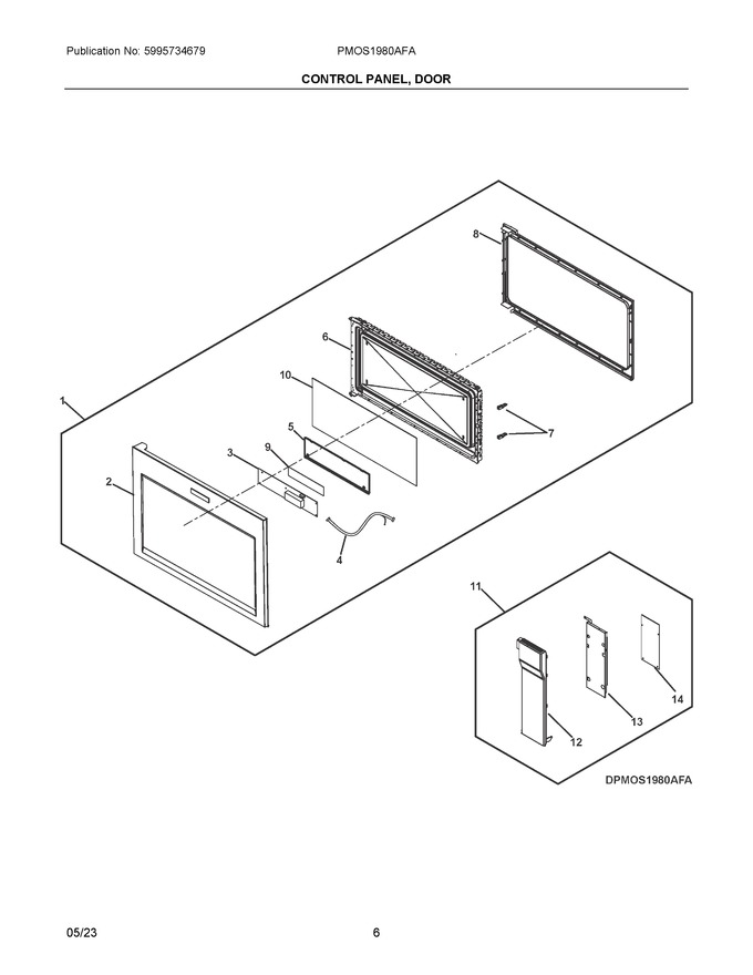 Diagram for PMOS1980AFA