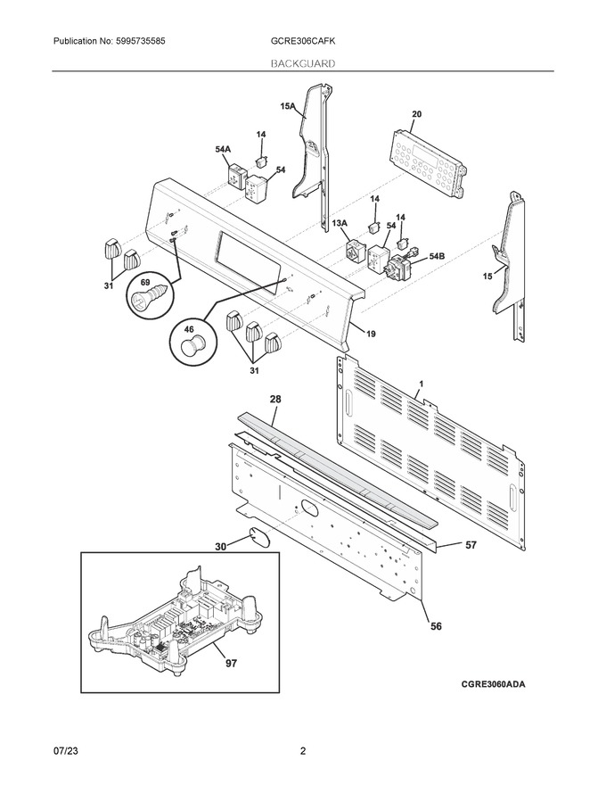 Diagram for GCRE306CAFK