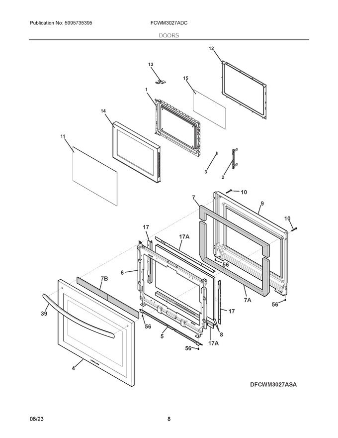 Diagram for FCWM3027ADC