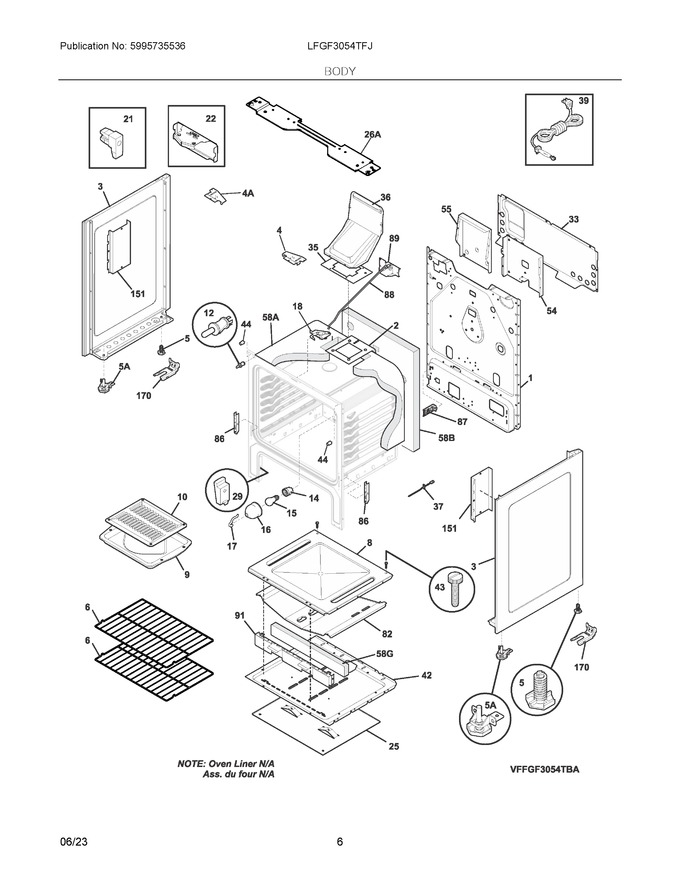 Diagram for LFGF3054TFJ