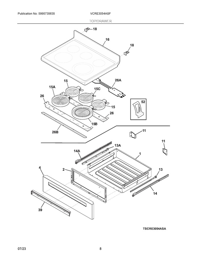 Diagram for VCRE3054ASF