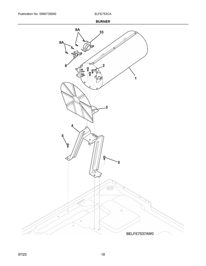 Diagram for ELFE753CAW1