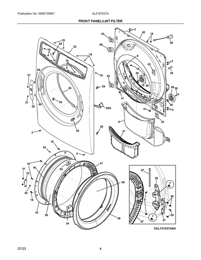 Diagram for ELFG7537AW1