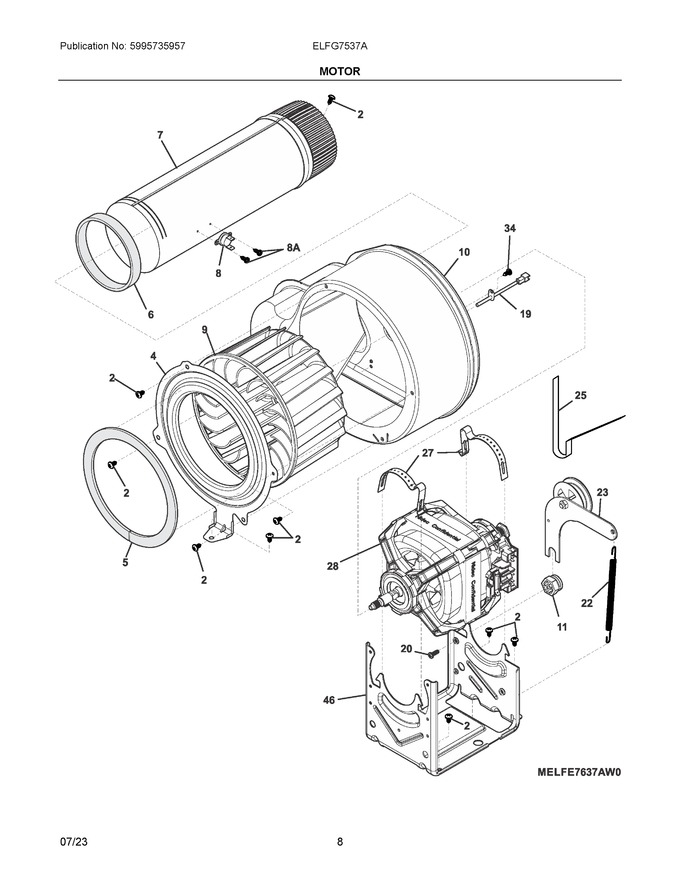 Diagram for ELFG7537AW1