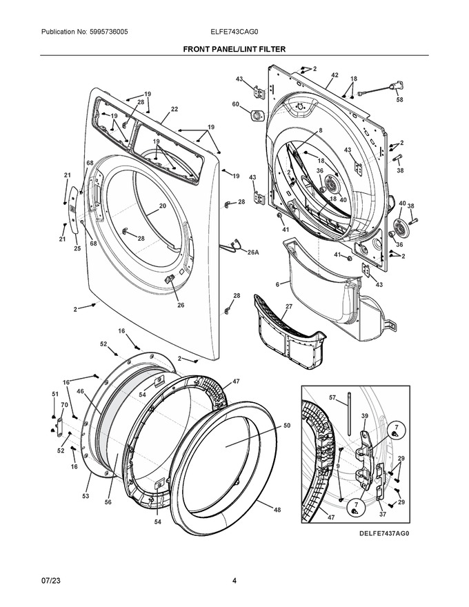 Diagram for ELFE743CAG0