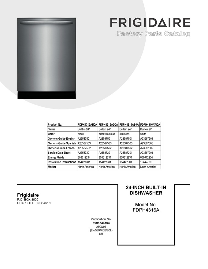 Diagram for FDPH4316AS0A