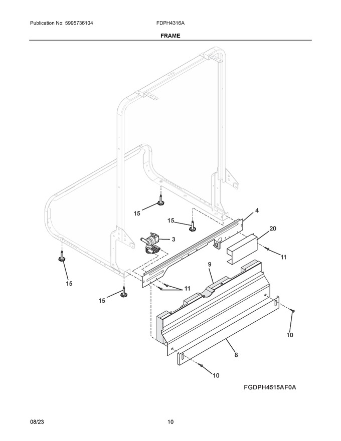 Diagram for FDPH4316AS0A