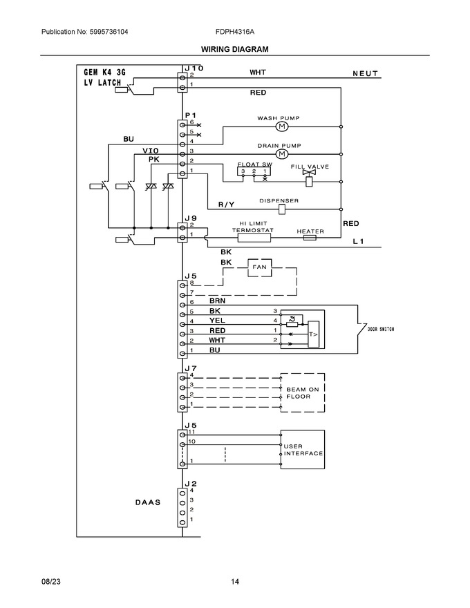 Diagram for FDPH4316AD0A