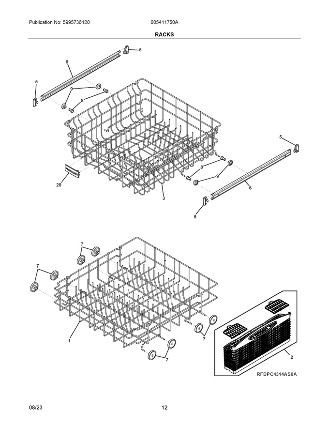 Diagram for 605411750A