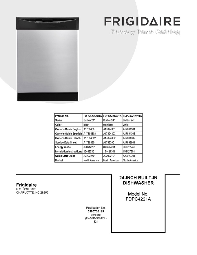 Diagram for FDPC4221AW1A