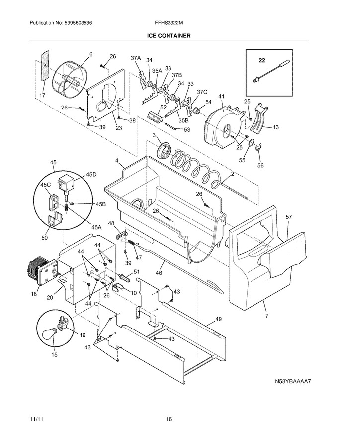 Diagram for FFHS2322MW2