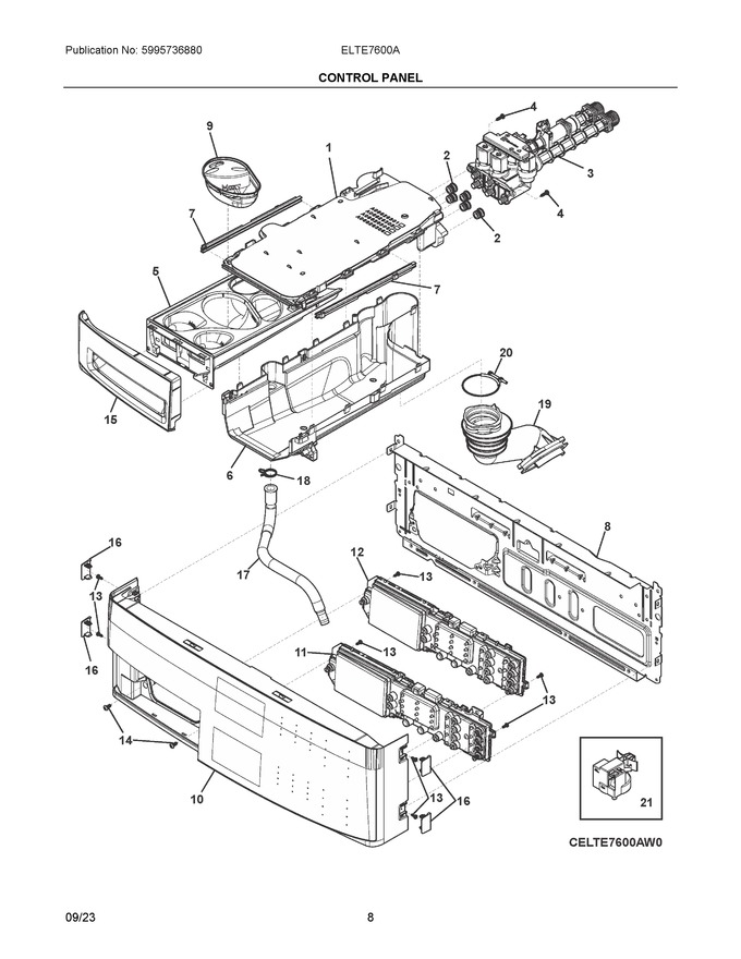 Diagram for ELTE7600AT0