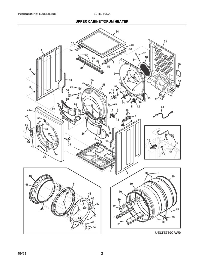 Diagram for ELTE760CAT0