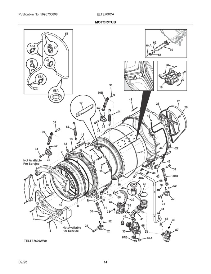 Diagram for ELTE760CAT0