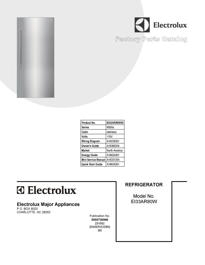 Diagram for EI33AR80WS5