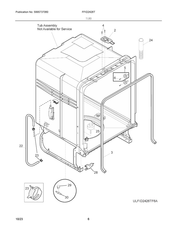 Diagram for FFID2426TS6A