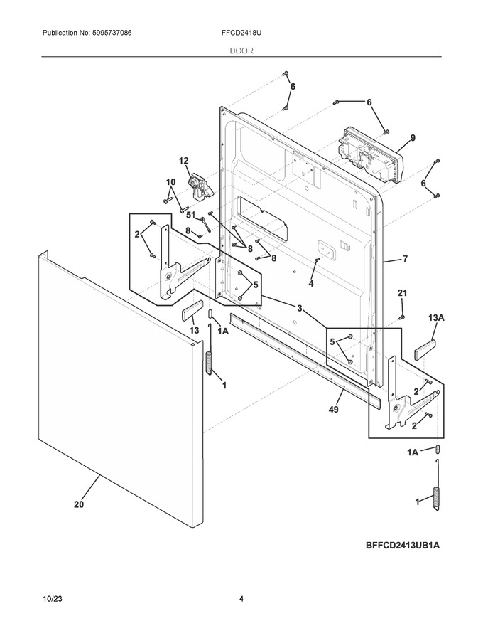 Diagram for FFCD2418US4A