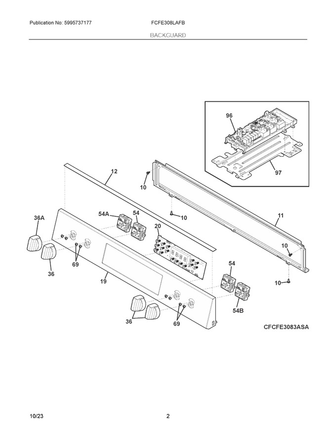 Diagram for FCFE308LAFB